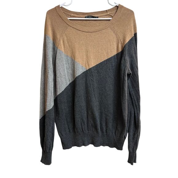 Prana Havaar Color Block Merino Wool Blend Sweater Women's Medium - Picture 1 of 8
